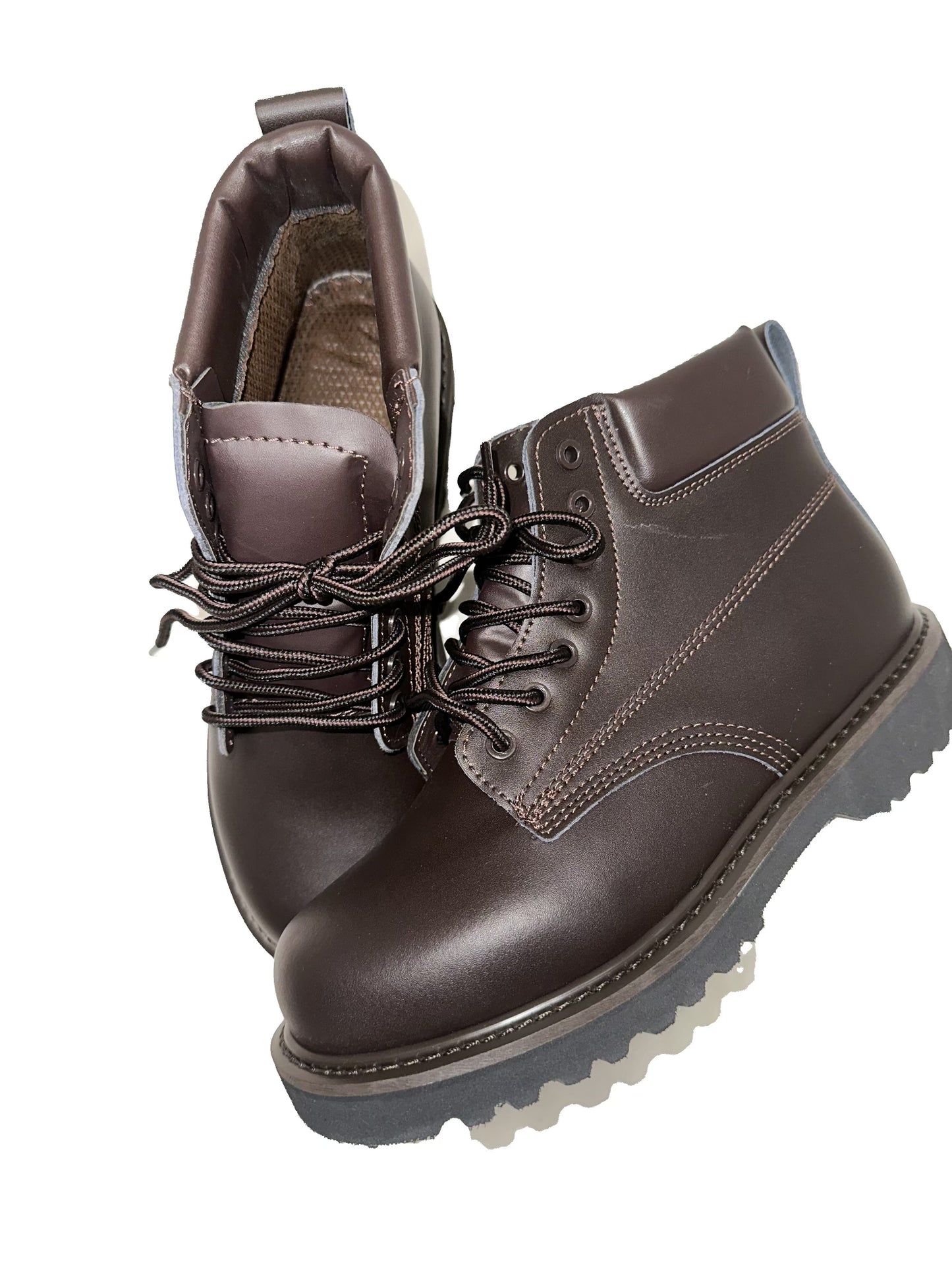 Adult Men's Leather Boot Shoes